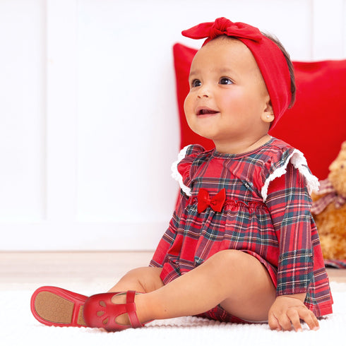 christmas-bamboo-baby-skirted-bodysuit-red-holiday-tartan-plaid Sophia's Style-2
